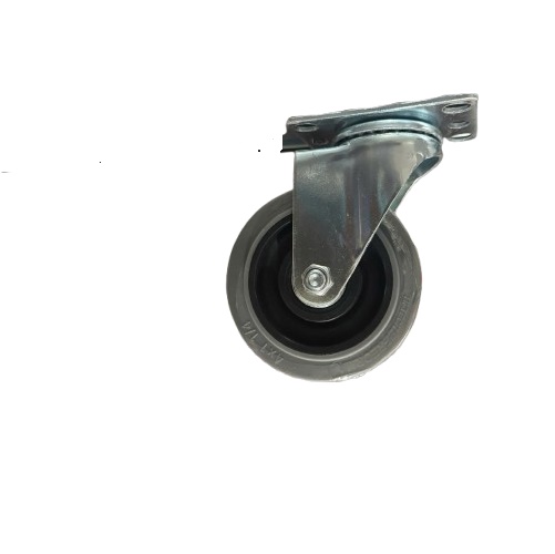 Bánh xe TPR xám chống tĩnh điện D100 xoay tròn