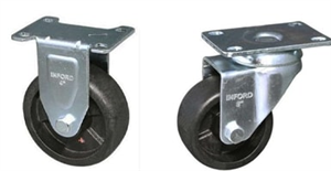 Bánh xe đẩy càng cố định và bánh xe đẩy càng xoay khác nhau như thế nào?