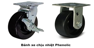 Bánh xe đẩy chịu nhiệt Phenolic có đặc điểm gì nổi bật?