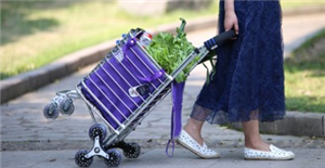 Xe đẩy đi chợ – “Vị cứu tinh” của chị em phụ nữ trong mùa dịch