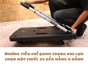 Cách xử lý các lỗi thường gặp ở xe đẩy hàng 4 bánh dễ hiểu, nhanh chóng