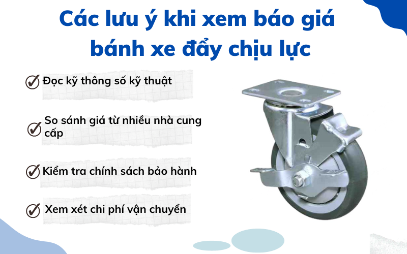 giá bánh xe đẩy chịu lực