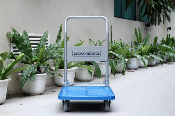 Xe đẩy hàng sàn nhựa Advindeq tải trọng 150kg