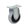 Bánh xe PP xám D75 cố định Bánh xe PP xám D75 cố định